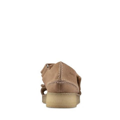 Wallabee Sndl Tan Suede - 26160258 by Clarks
