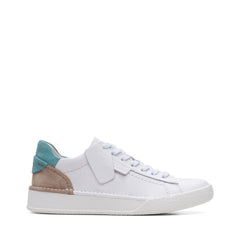 Clarks Craft Cup Lace 64240 (White / Turquoise)