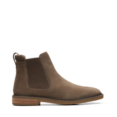 Clarks Clarkdale Hall 62257 (Stone Suede)