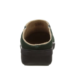 Fitflop Loaff Suede Clogs B80-899 (Racing Green)
