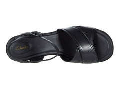 Clarks Maritsa70Strap 60295 (Black Leather)