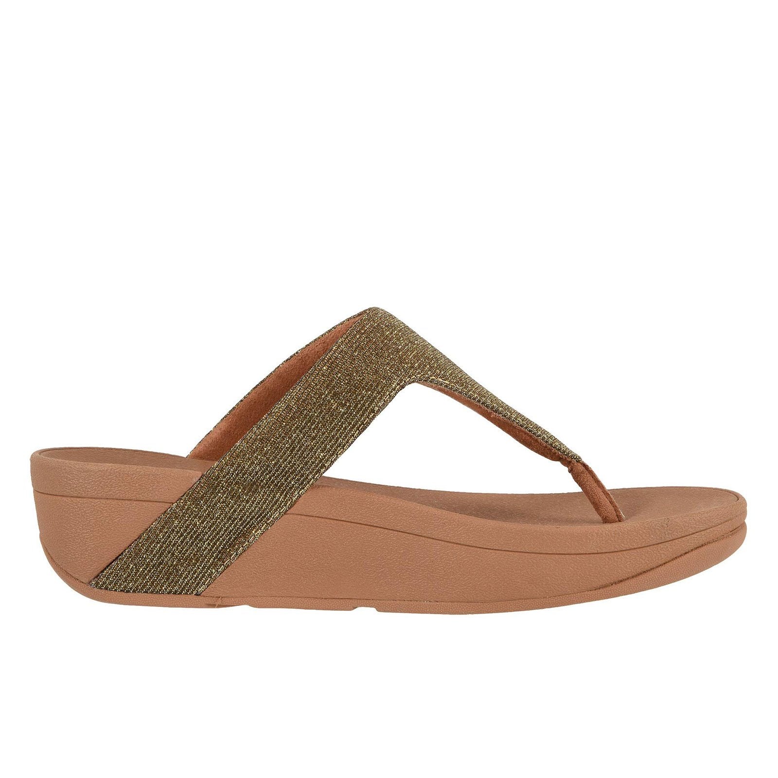 Fitflop Lottie Glitzy Thong R25-667 (Gold)