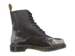 Dr. Martens 1460 Pascal Flame 24034041 (PEWTER / BLACK GLITTER)