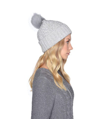 UGG® Cable Knit Pom Beanie
