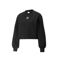 Puma Classic Puff Sleeve Crew Sweatshirt 53161601 (Black)
