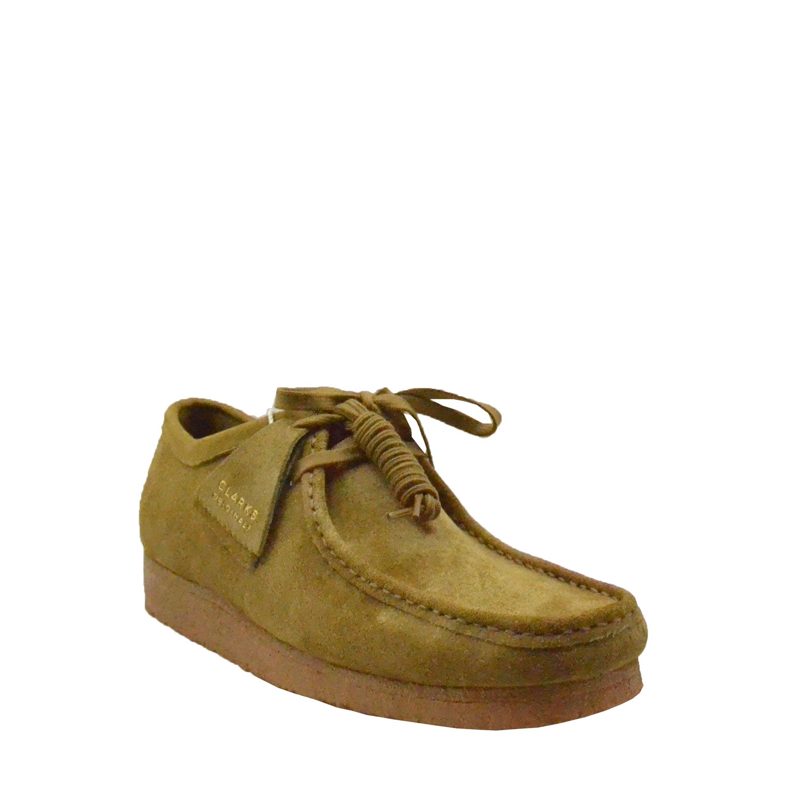 Veluddannet bænk Siesta Clarks Wallabee 68852 (Oak Hairy Suede) – Milano Shoes