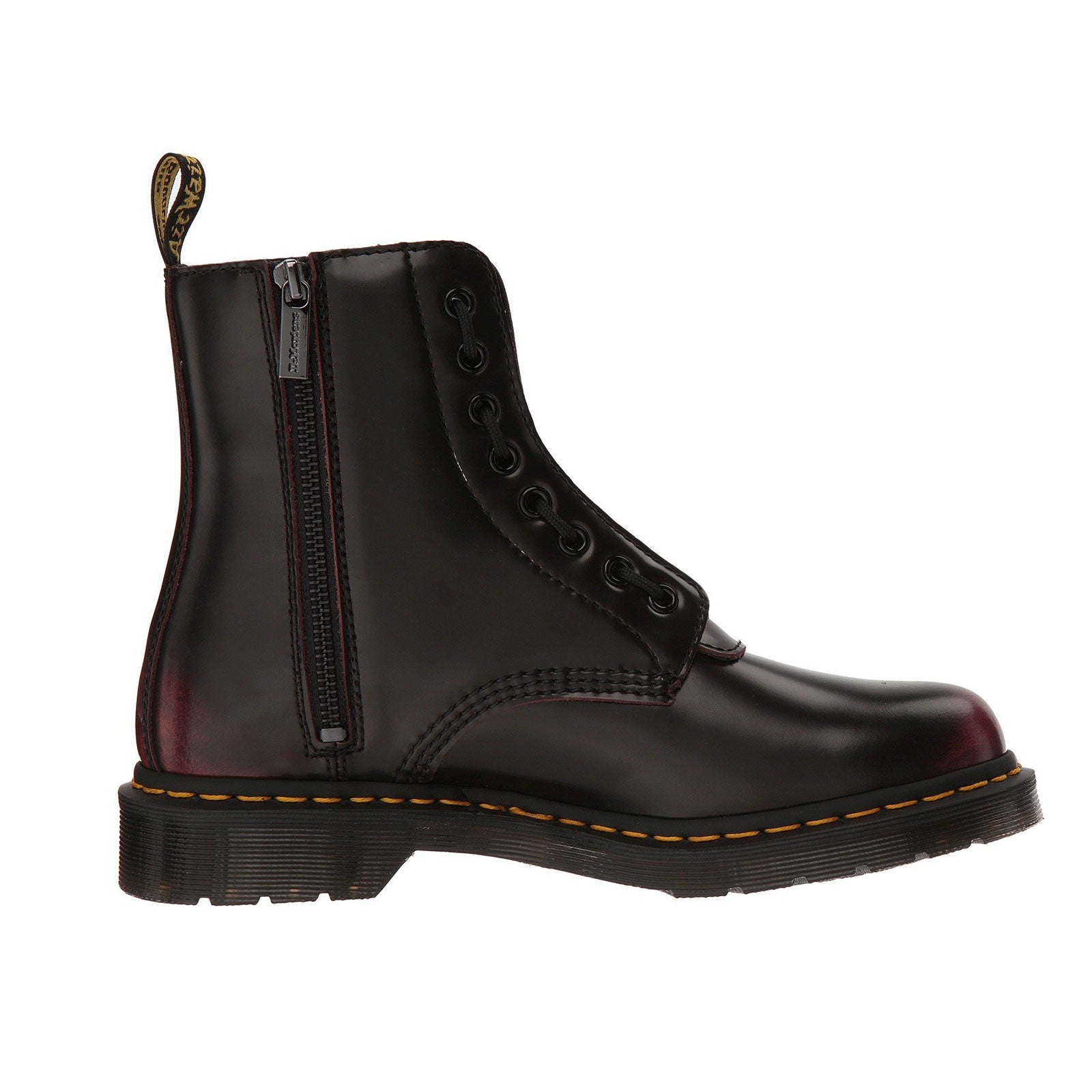 Dr. Marten 1460 Pascal Front Zip- Cherry Red