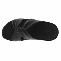 Fitflop Twiss Leather Slide V15-001 (Black)