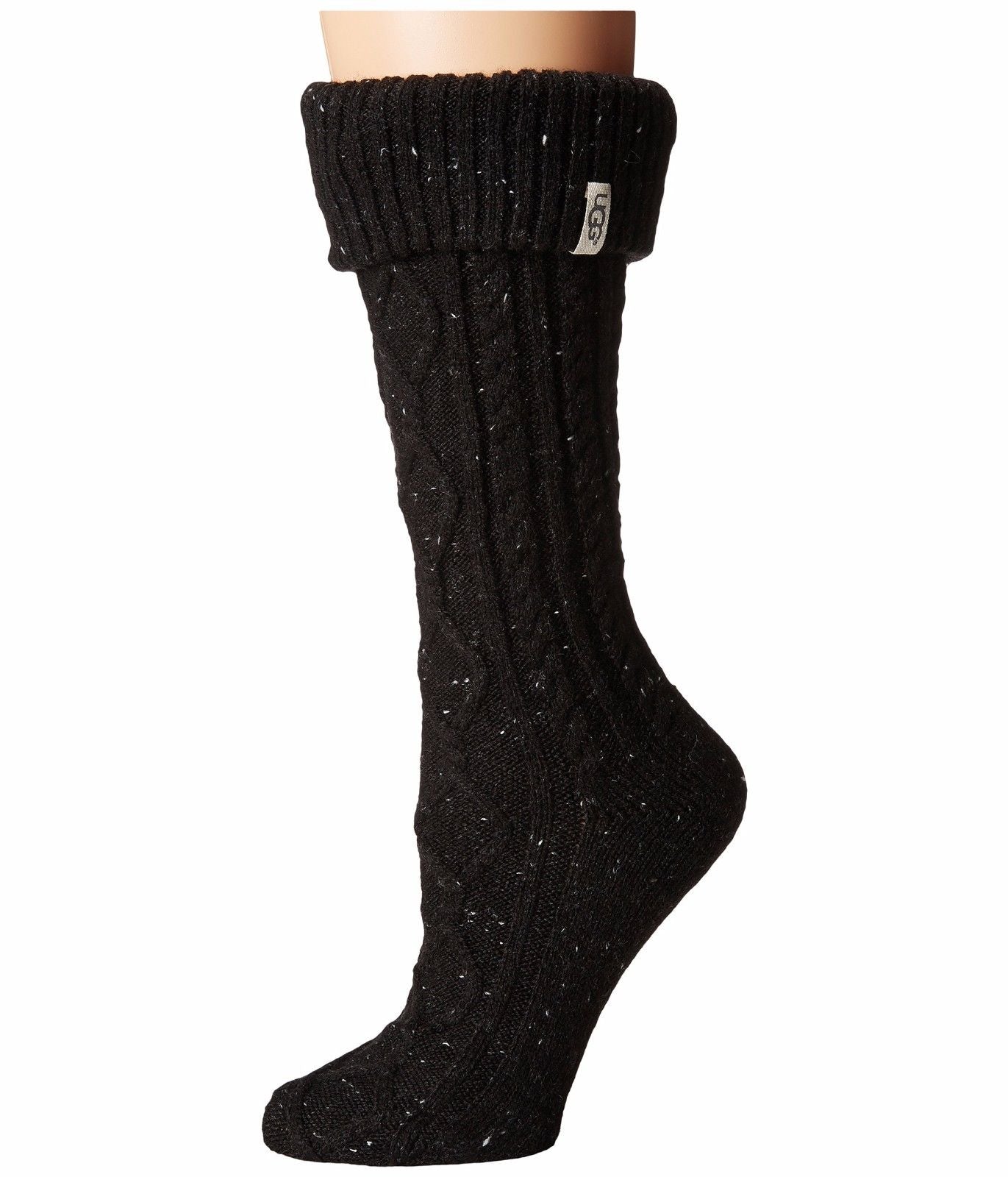 UGG® Shaye Tall Rain Boot Sock - Black